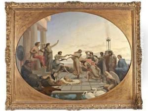 La Naissance De Pindare by Henri Pierre Picou