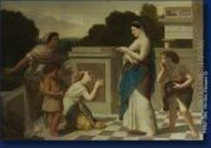 Scene Antique by Henri Pierre Picou