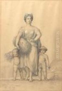 Les Quatre Saisons :l'ete by Henri Pierre Picou