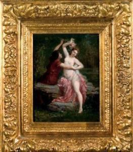 Nymphes Au Sous-bois by Henri Pierre Picou