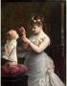 Les Cerises by Henri Pierre Picou