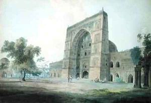 Main Entrance of the Jami Mosque Jaunpur