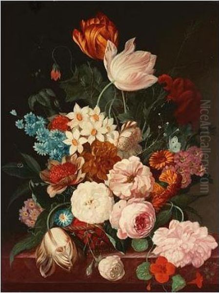 Still Life Of Flowers - view 1