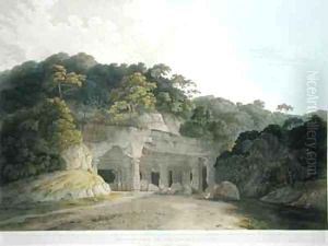 The Entrance to the Elephanta Cave