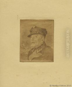 Portret Malarza Ludomira Benedyktowicza by Jozef Pieniazek