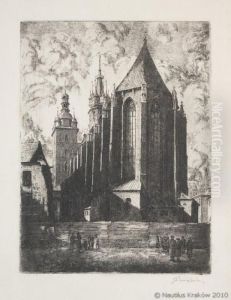 Krakow. Kosciol Mariacki by Jozef Pieniazek