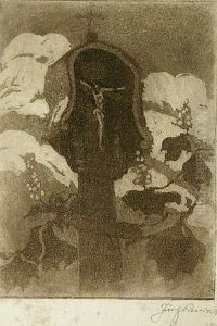 Kapliczka Wiejska by Jozef Pieniazek