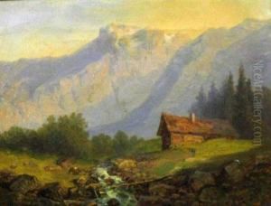 Landscape With Cottage