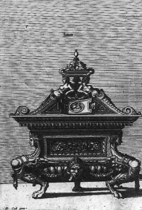Design for a salt 1563 by Joannes Doetecum