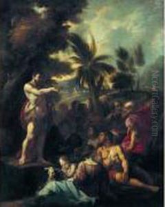 Le Preche De Saint Jean-baptiste by Jean-Baptiste-Marie Pierre