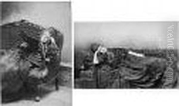 Two Studies Of The Countess Of Castiglione - view 1