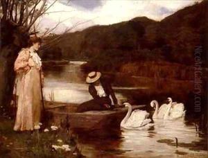Feeding the Swans