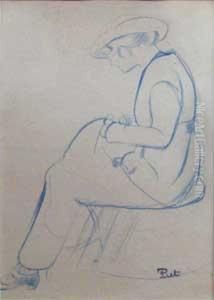 Personnage by Fernand Piet