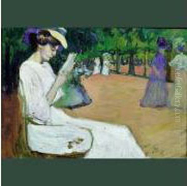 Femme A Sa Lecture - view 1