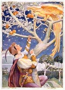 The Glowing Bird was Plucking the Golden Apples by Arthur A. Dixon