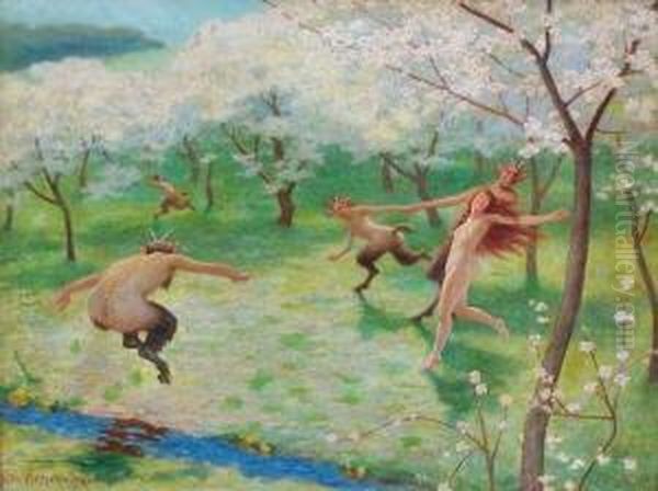Tanzende Nymphe Und Faune - view 1