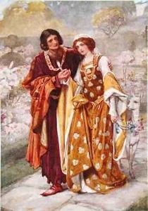 Lord Ronald and Lady Clare by Arthur A. Dixon