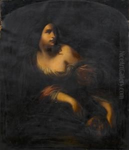 Judith With The Head Of Holofernes by Simone Pignone