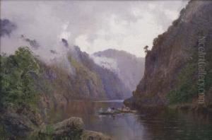 Boating On The Derwent River, Tasmania