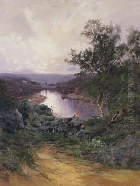 Lane Cove From 'italia' Hunters Hill, New South Wales - view 1