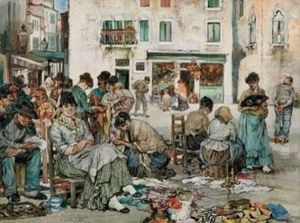 Campiello Veneziano by William Henry Pike