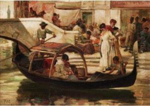 Market Day, Venice by William Henry Pike
