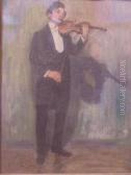Portrait Of A Violinist - view 1