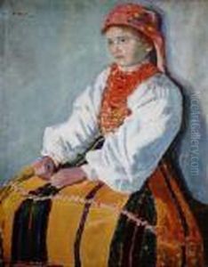 Kobieta W Stroju Ludowym (1904)