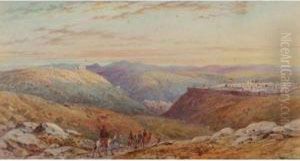Jerusalem From The Hill Of Scopus by Henry Pilleau