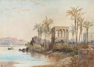 Trajan's Kiosk, Philae, Egypt