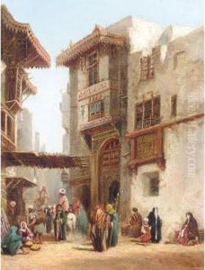 Eastern Town Square by Henry Pilleau