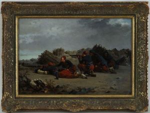 Scene De
Combat by Isidore Alexandre Augustin Pils