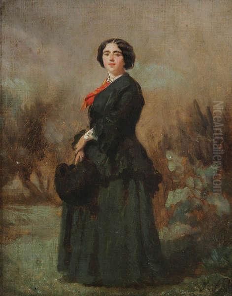 Edeldame In Park - view 1