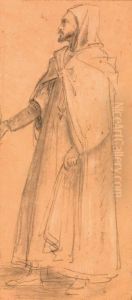Oriental En Pied by Isidore Alexandre Augustin Pils