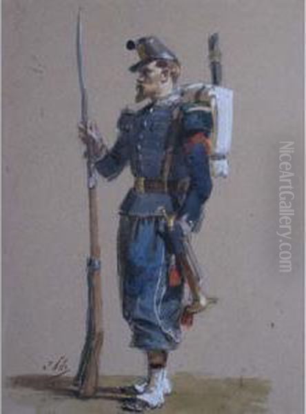 French Soldier - view 1
