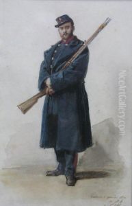 Soldat by Isidore Alexandre Augustin Pils