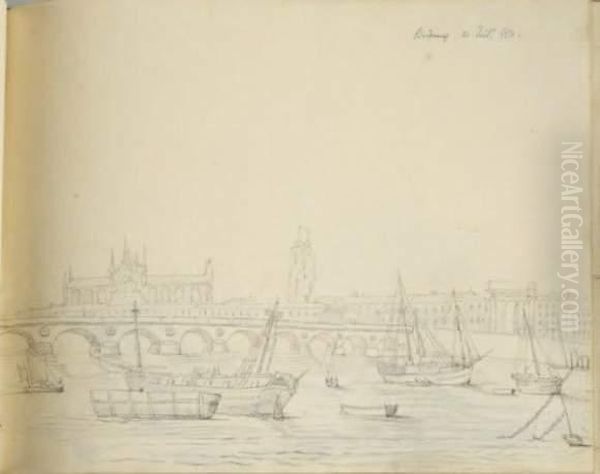 Scene Allegorique Avec Dante - view 1