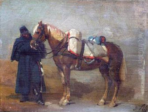 Militaire Et Sa Monture. - view 1