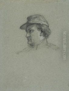 Portrait Of A Military Man by Isidore Alexandre Augustin Pils