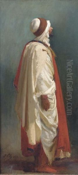 Study Of An Arab Standing - view 1