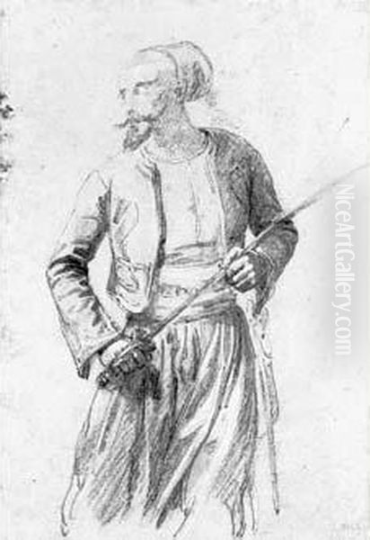 Zouave A L'epee - view 1