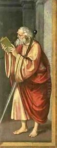 St Paul Apostle by Marco D'Oggiono