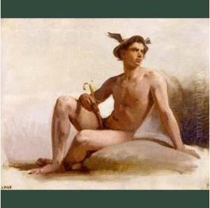 Mercure, Etude Pour L'opera De Paris by Isidore Alexandre Augustin Pils
