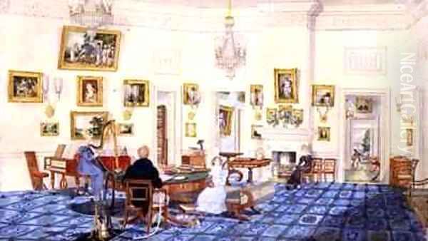 The Winter Room in the Artists House at Patna India - view 1