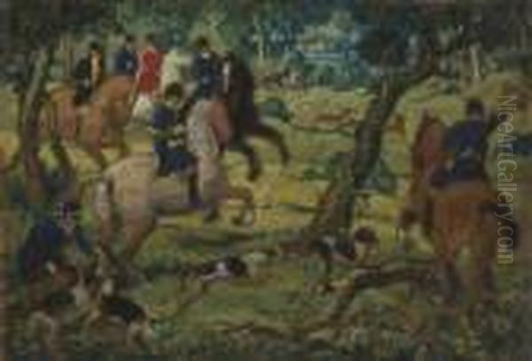 Le Depart De La Chasse - view 1