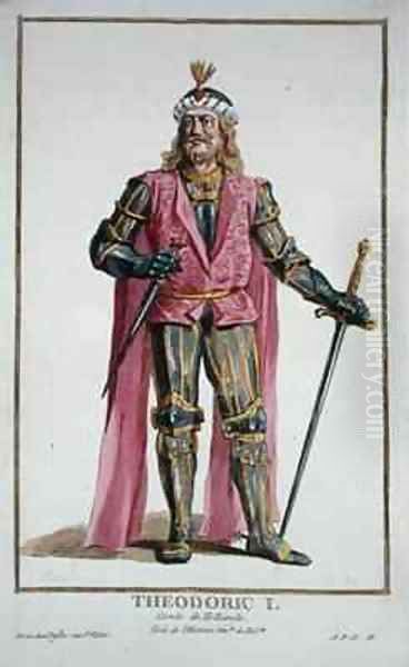 Theodoric I 1053-82 Count of Holland - view 1