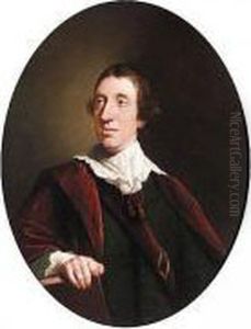 Portrait Of A Gentleman by Robert Edge Pine
