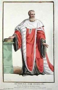 Achille de Harlay by Pierre Duflos