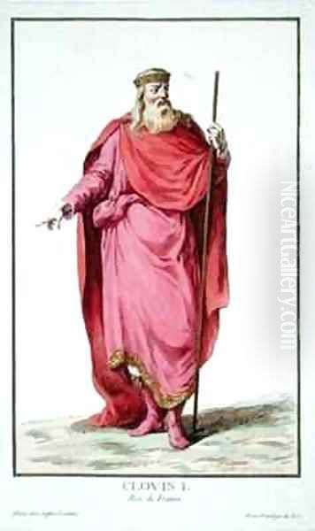 Clovis I 481-511 King of the Salian Franks - view 1