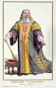 Edward Hyde 1609-74 First Earl of Clarendon by Pierre Duflos
